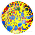 new design colorful ceramic decorative plates displaying plates with various shapes decoration